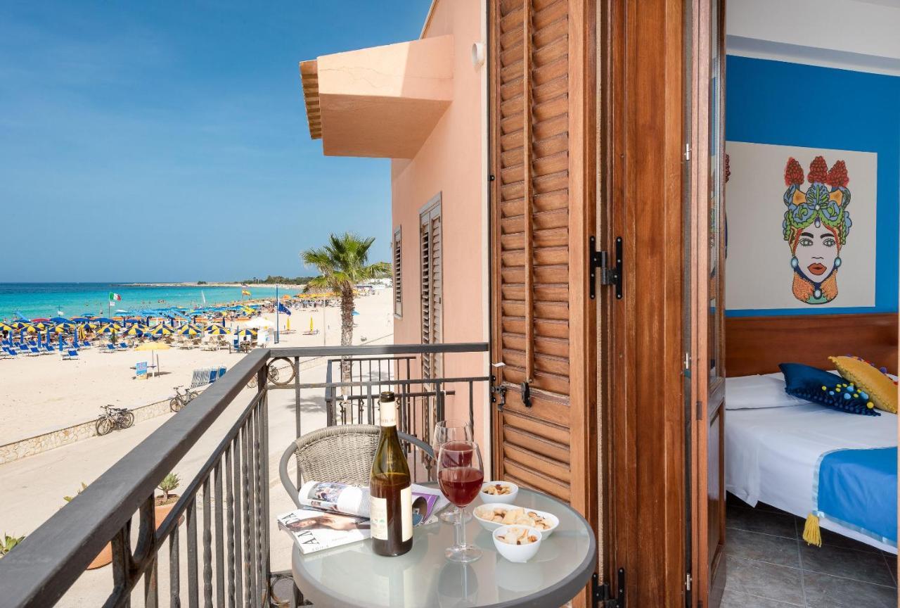 I Tre Golfi Beach Apartments Сан-Вито-Ло-Капо Экстерьер фото